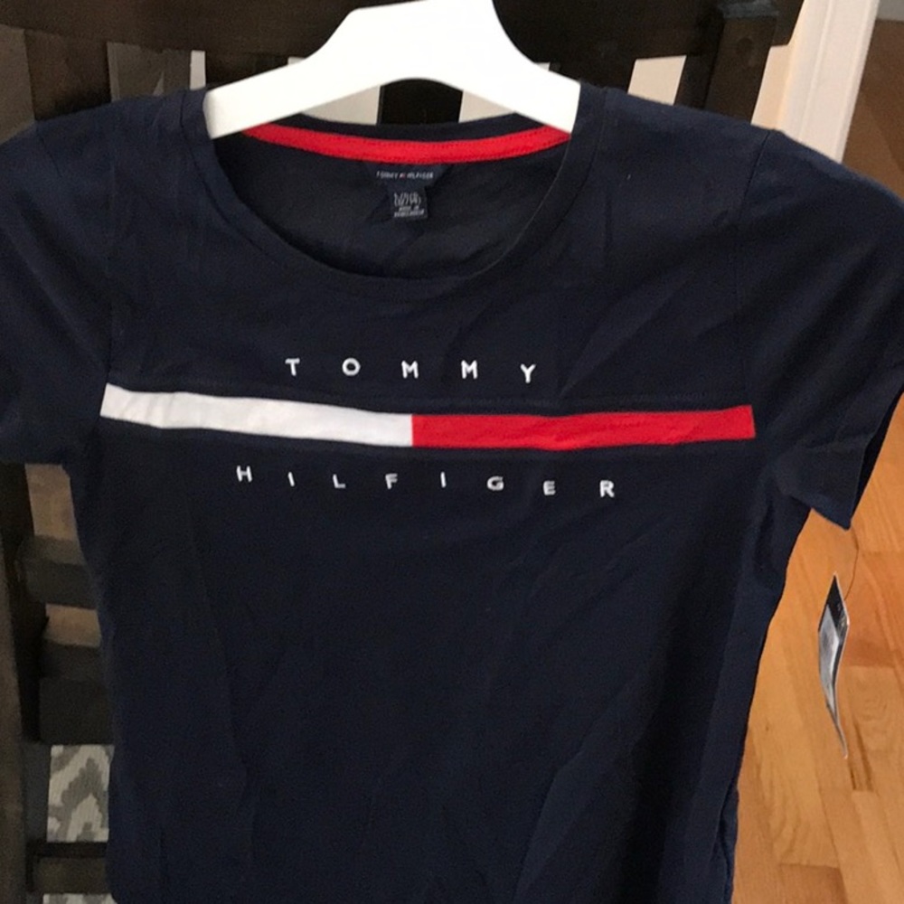 Girls shirt sleeve dress Tommy Hilfiger